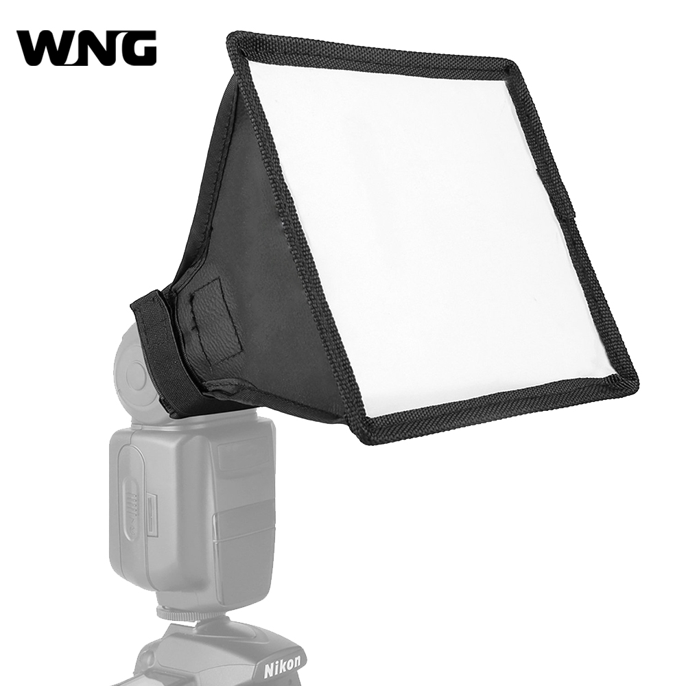 Photography Lighting With Flash - ソフトボックスリフレクター,フラッシュ,折りたたみ式,写真アクセサリー,ソフトボックスキット,スタジオライト,canon sonyカメラ用,15x17cm