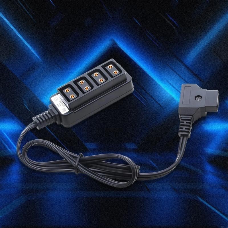 V Mount Battery - D-Tap オス - 4 ポート D-Tap
