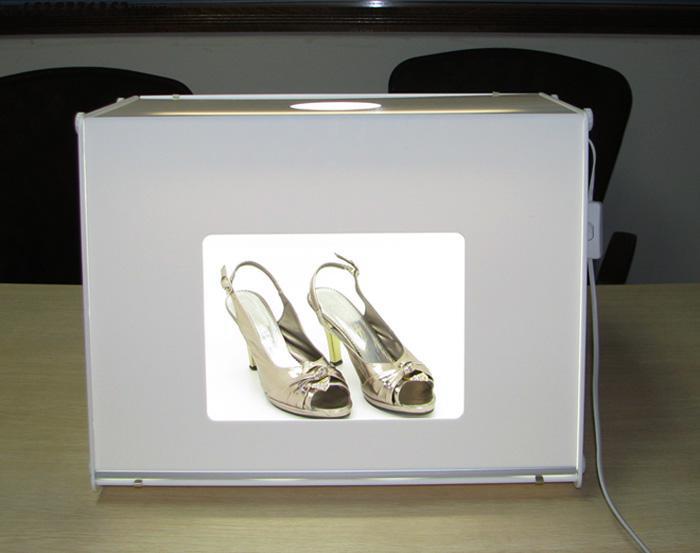 Photography Lighting Kit Portable - ポータブルミニフォトスタジオ撮影用ライトボックスフォトボックスMK50ソフトボックス（220/110V対応）