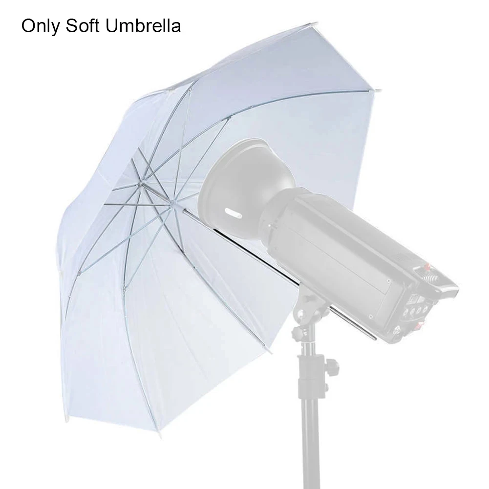 Photography Lighting With Flash - 20 インチフォトスタジオ照明フラッシュ半透明白撮影昼光リフレクター折りたたみソフト傘写真撮影用