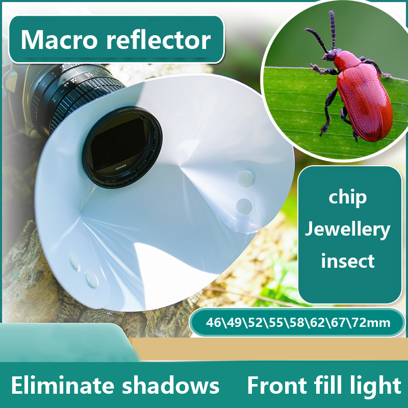 Photography Lighting Board - マクロ写真反射、f2.8、取り外しシャドウ、詰め替えライトボード、パールジュエリーチップ、バックライトカバー、dcr250、46 