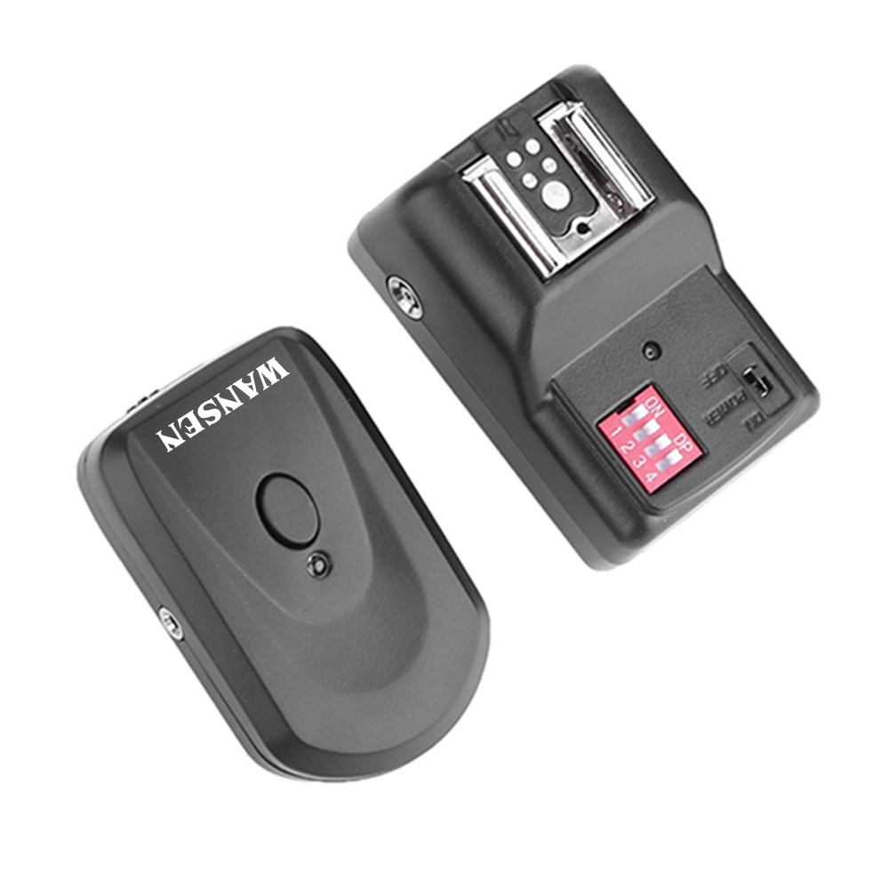 Trigger Receiver Set - ホットシューフラッシュランプコントローラー 16チャンネル ラジオワイヤレスリモコン スピードライトフラッシュトリガーキット 受信機送信機セット