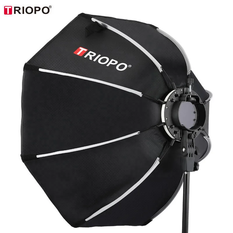 Photography Lighting With Flash - TRIOPO KX 65 センチメートル 90 センチメートルソフトボックス八角形傘ライトボックス