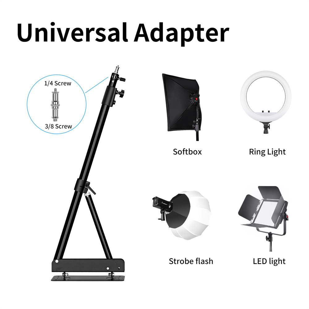 写真撮影用三角アーム付きストロボライト,壁掛け,ソフトボック - Photography Lighting Wall のレビューと価格