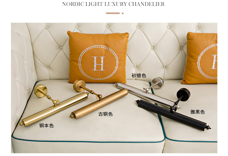 アメリカンミラーピクチャーライト本棚ランプシンプルなバスルー - Photography Lighting Wall のレビューと価格