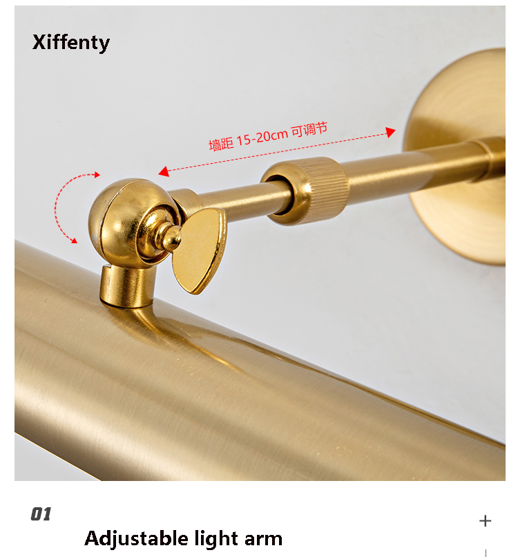 アメリカンミラーピクチャーライト本棚ランプシンプルなバスルー - Photography Lighting Wall のレビューと価格
