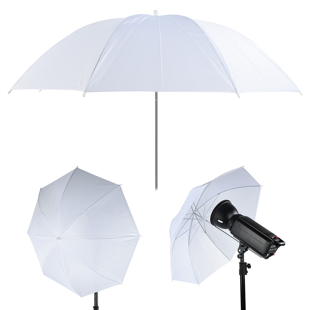 33 インチ半透明ホワイトソフト傘写真撮影スタジオ用フラッシ - Photography Lighting With Flash のレビューと価格