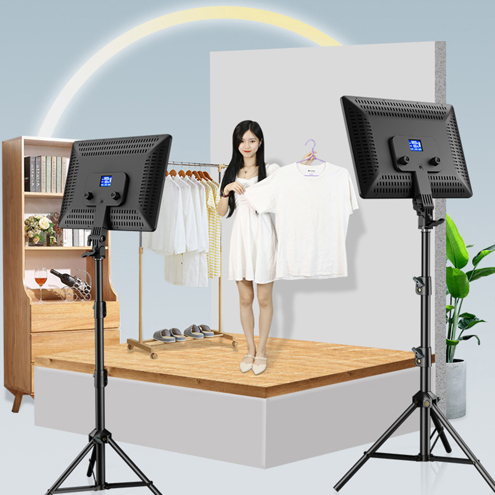 10/14 インチ LED ビデオライトパネル二色 3000 - Photography Lighting Board のレビューと価格