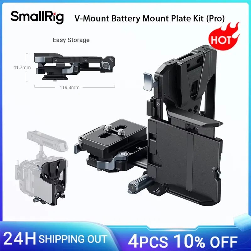 SmallRig Vマウントバッテリーマウントプレートキット - V Mount Battery のレビューと価格
