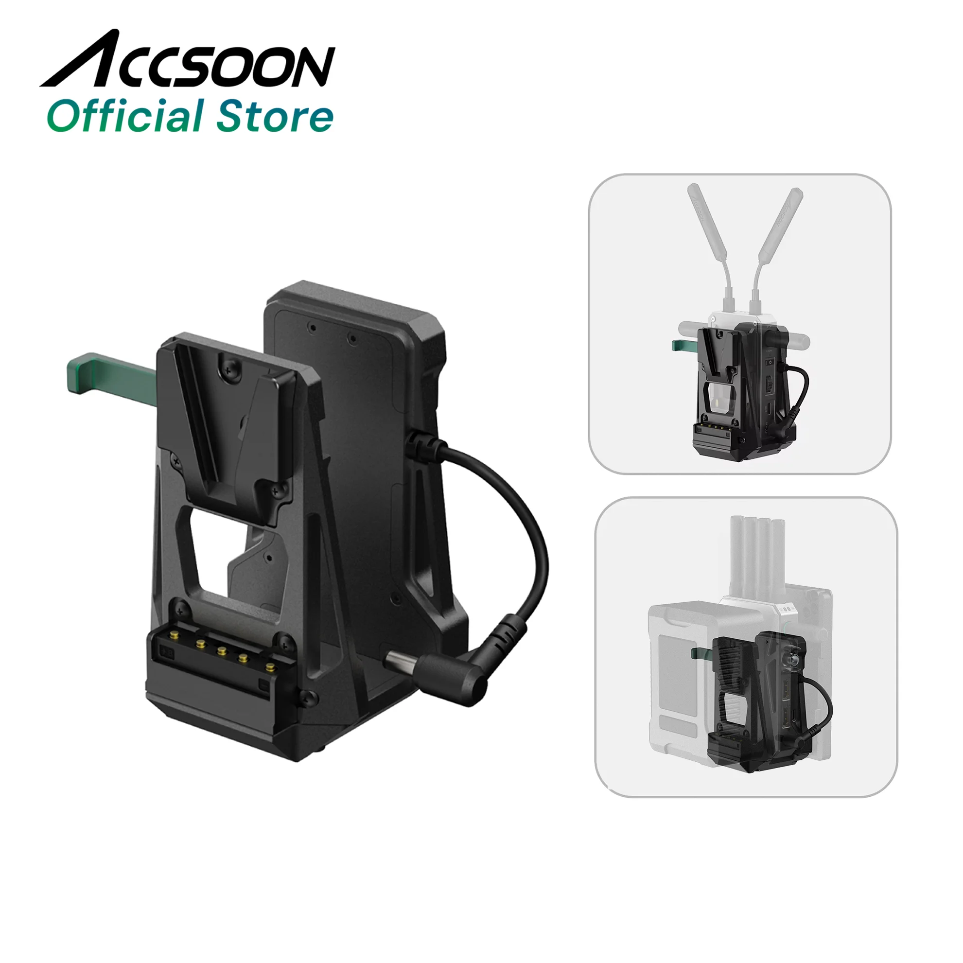 Accsoon V-Lock アダプター（V-Lock バッ - V Mount Battery のレビューと価格