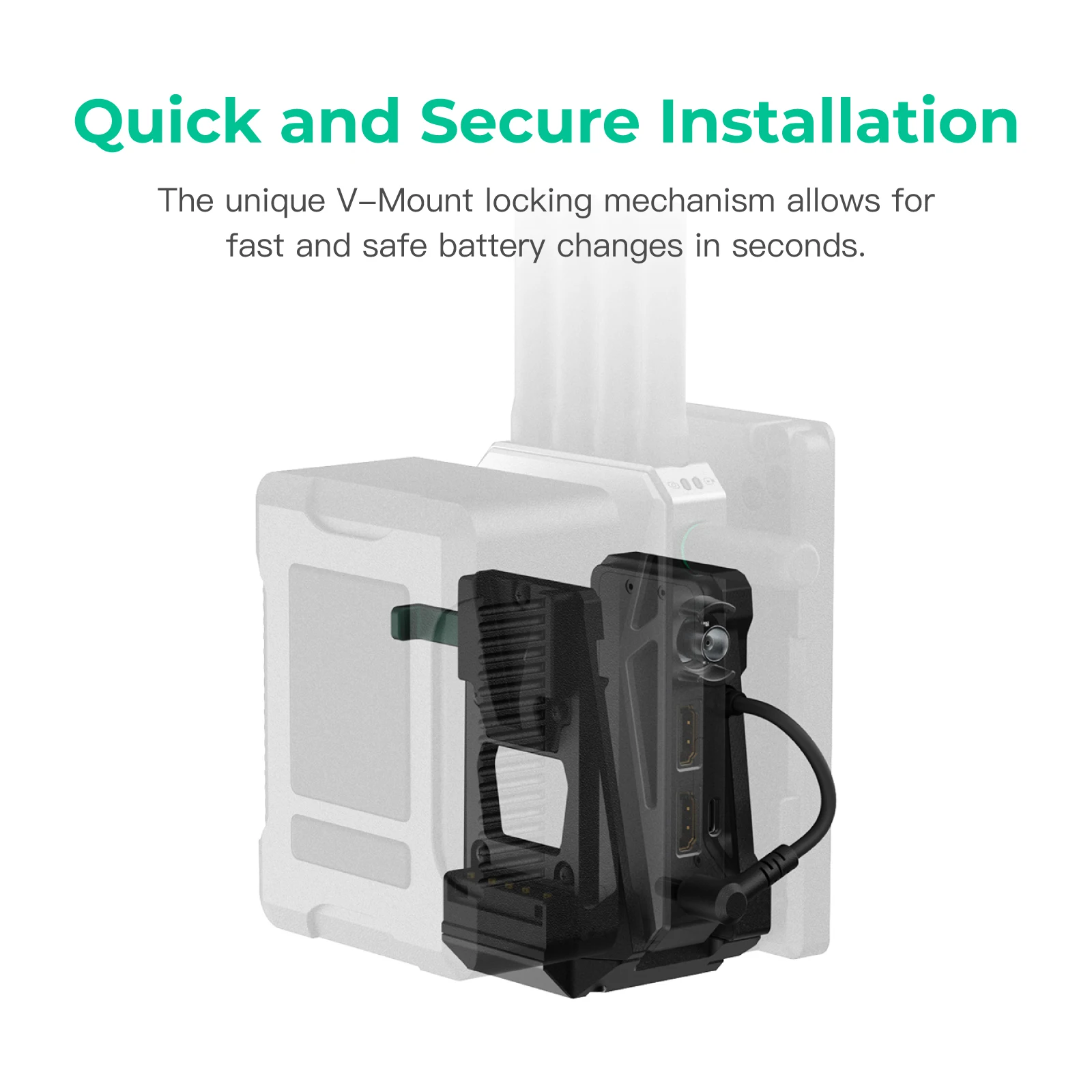 Accsoon V-Lock アダプター（V-Lock バッ - V Mount Battery のレビューと価格