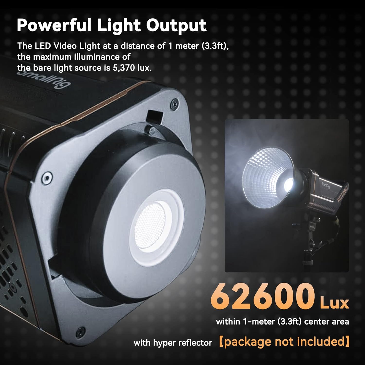 SmallRig RC 120D 120W COB LEDビ - V Mount Battery のレビューと価格