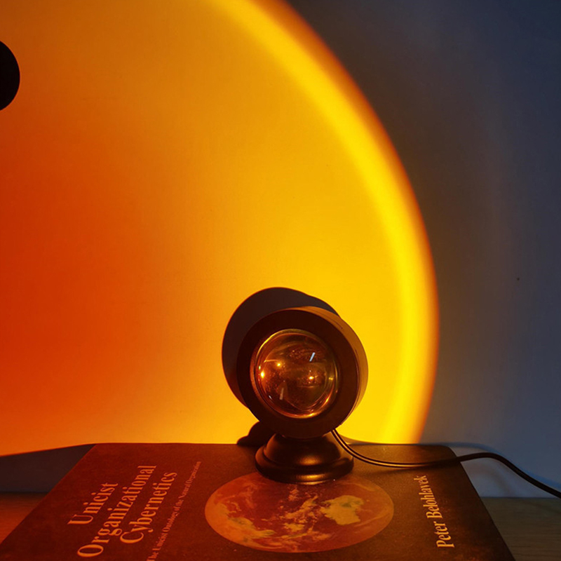 ポータブルLEDサンセットランプ,USB付きランプ,室内装飾 - Photography Lighting Wall のレビューと価格
