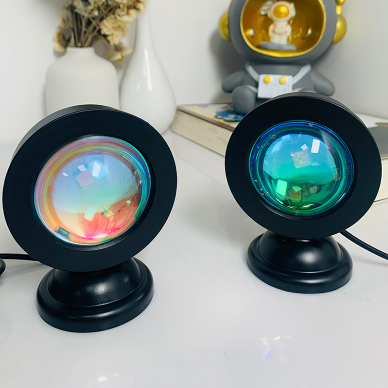 ポータブルLEDサンセットランプ,USB付きランプ,室内装飾 - Photography Lighting Wall のレビューと価格