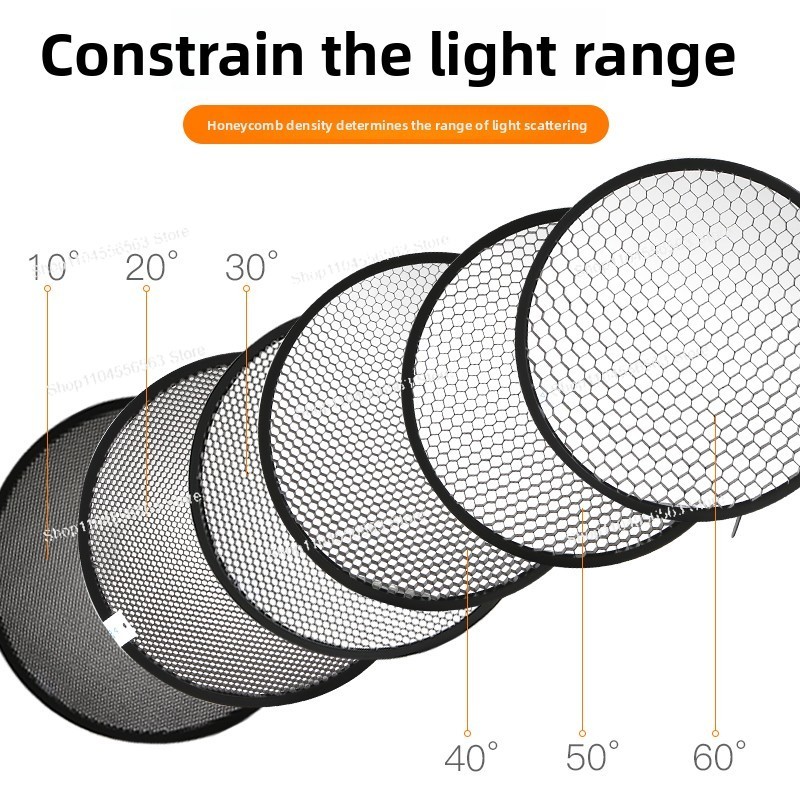 標準ハニカムグリッド - ボーエンズマウントフラッシュライト - Photography Lighting Modifiers のレビューと価格