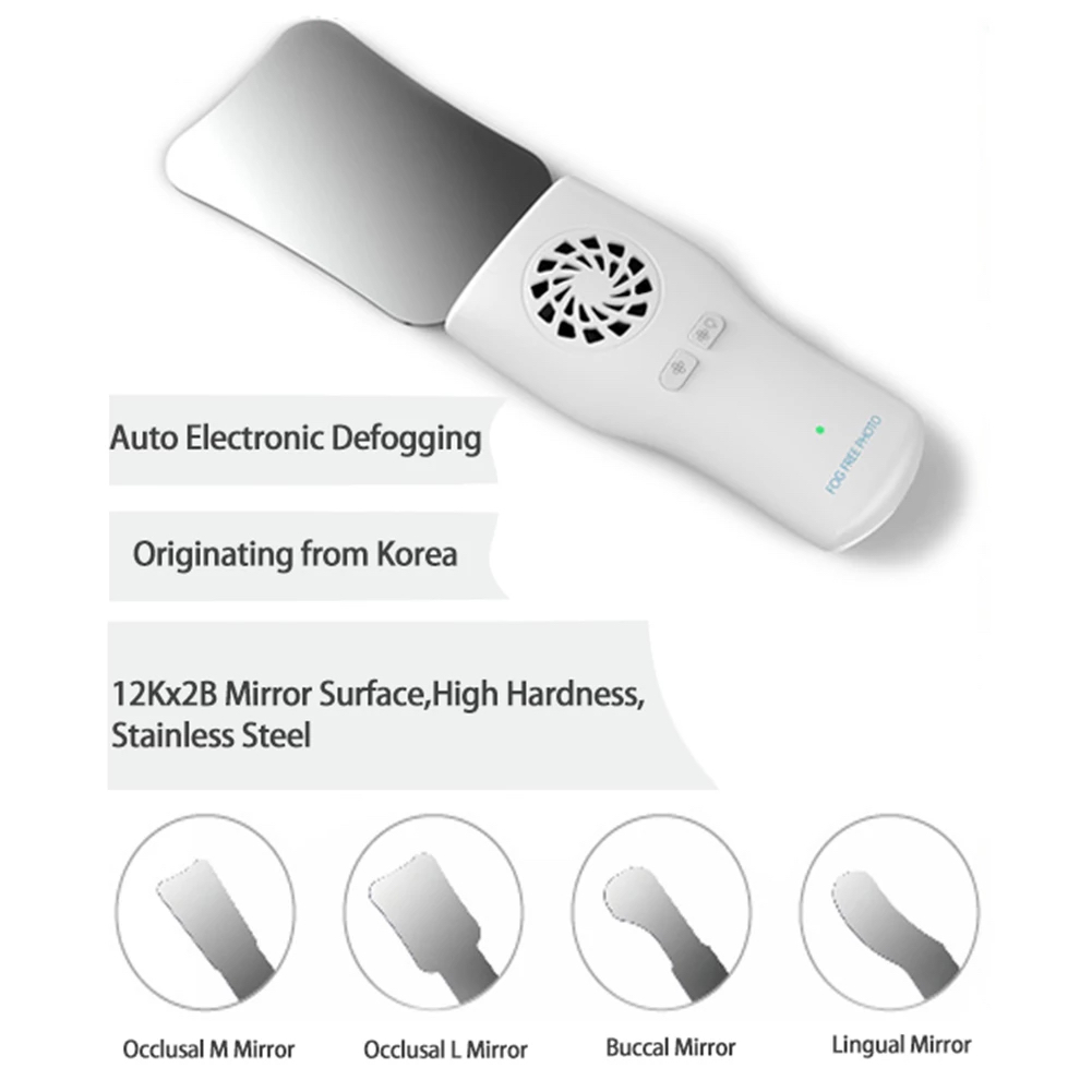 歯科防曇ミラーセット矯正リフレクター LED ライト付き曇り - Photography Lighting Patterns のレビューと価格