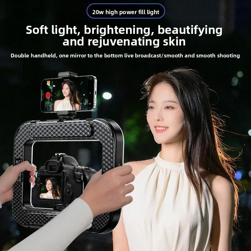 ポータブルハンドヘルドリングLEDライト 新型ウサギケージ照 - Photography Lighting Patterns のレビューと価格