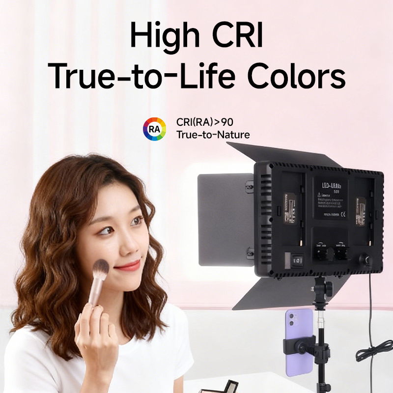 LED U600写真撮影用フィルライト 室内写真ライブ用フラ - Photography Lighting Board のレビューと価格