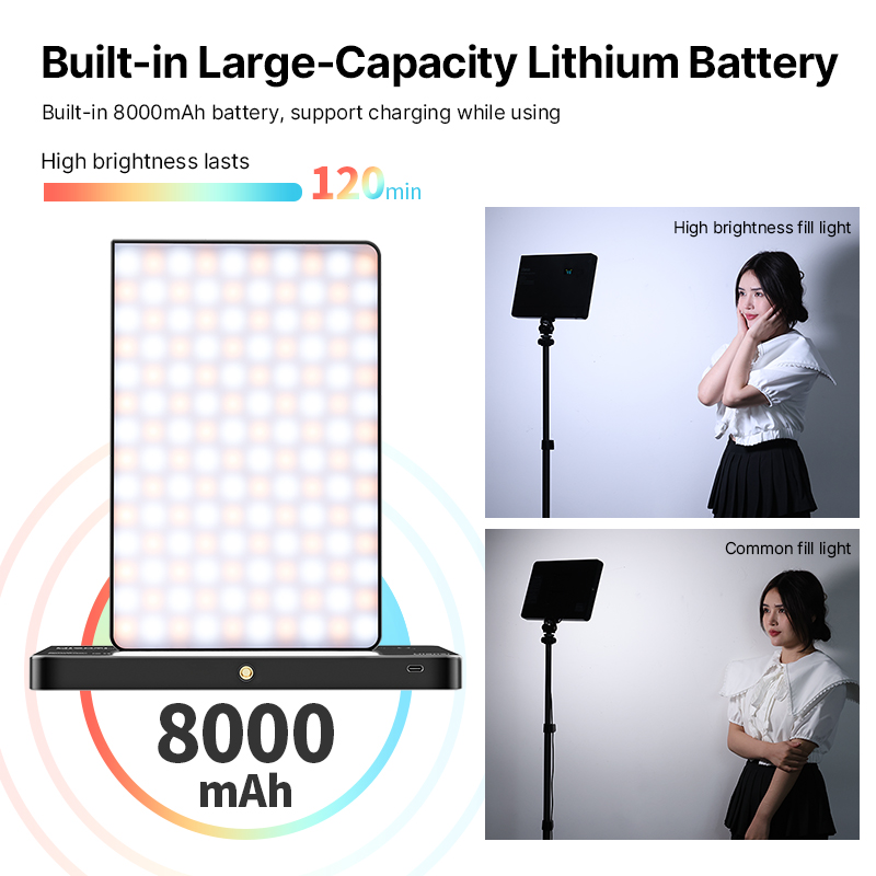 Ulanzi LT003 15W RGB Video Lig - Photography Lighting Board のレビューと価格