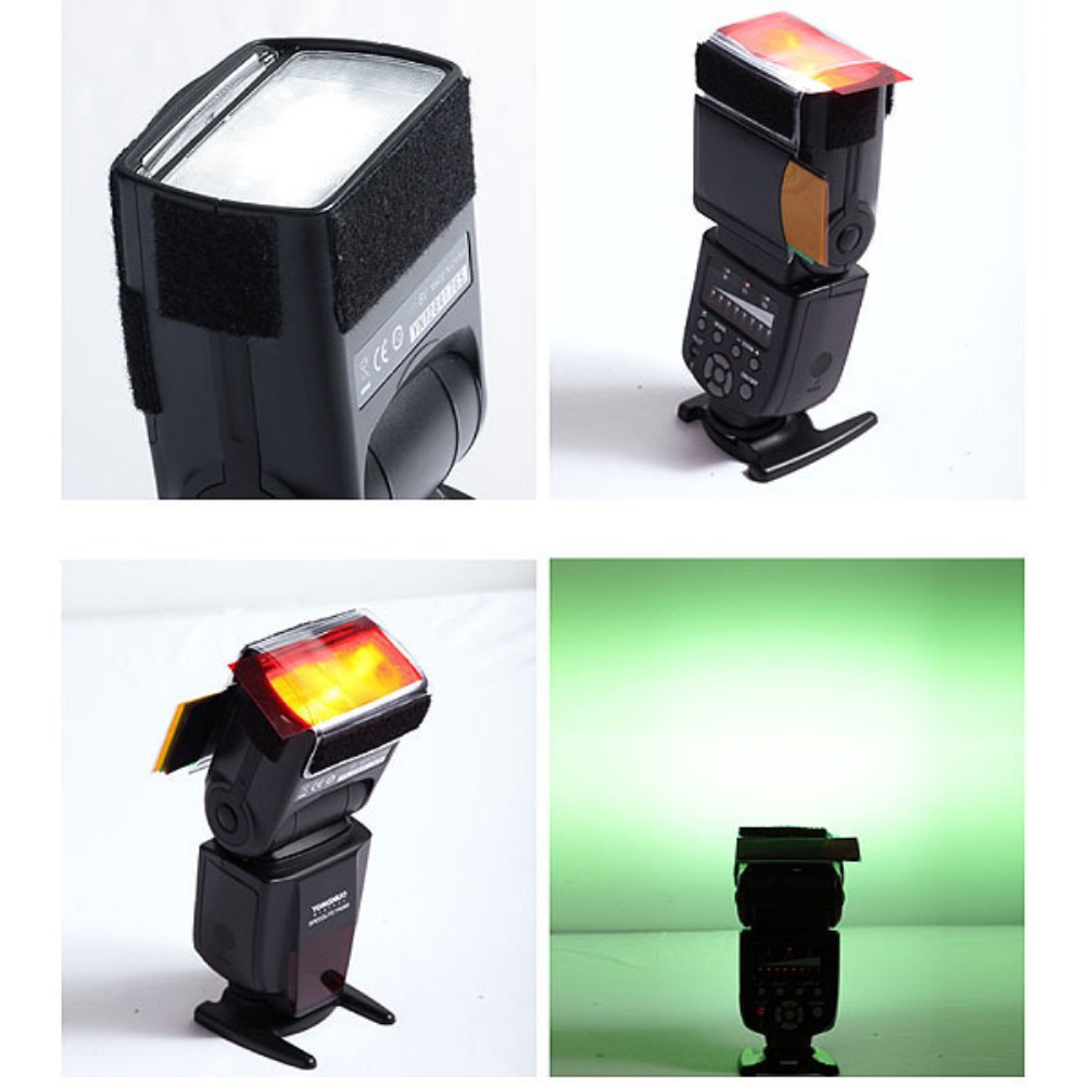 12色カメラフラッシュジェル照明フィルターキット、ユニバーサ - Photography Lighting With Flash のレビューと価格