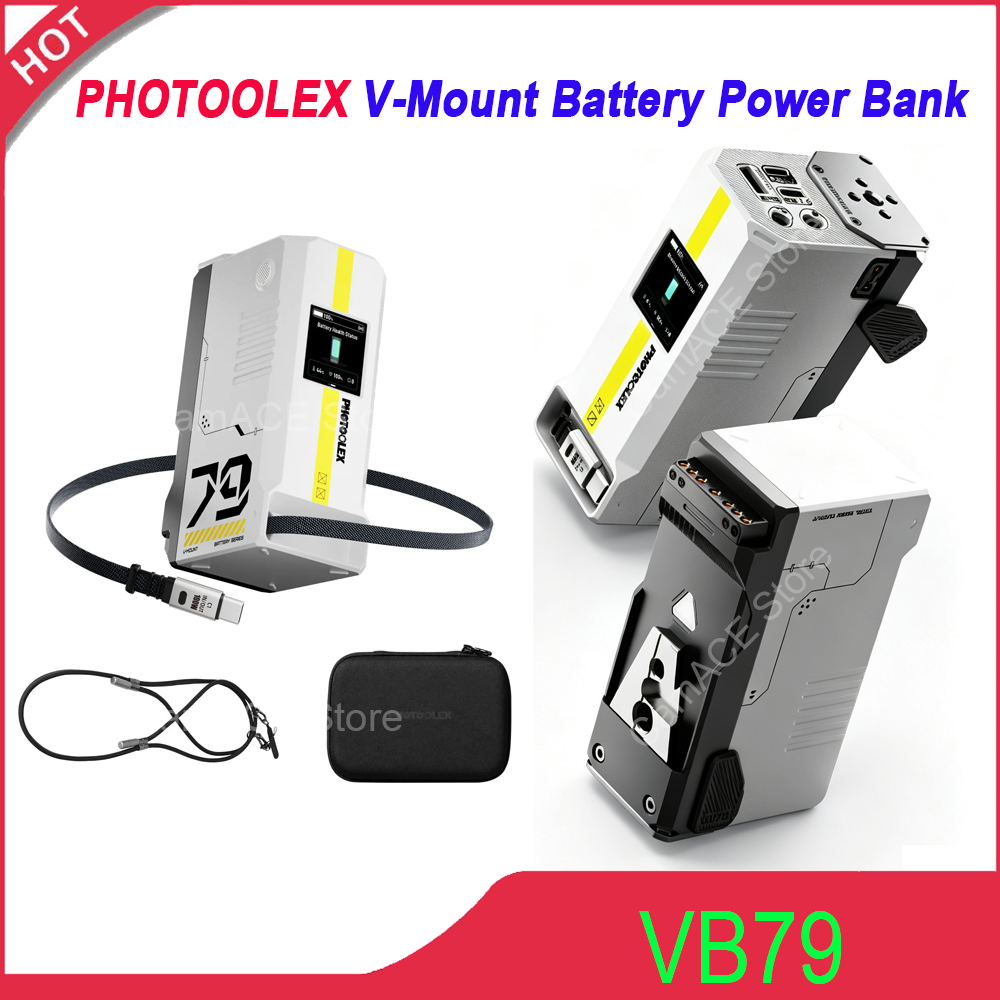 PHOTOOLEX 79Wh 5500mAh Vマウントバッ - V Mount Battery のレビューと価格