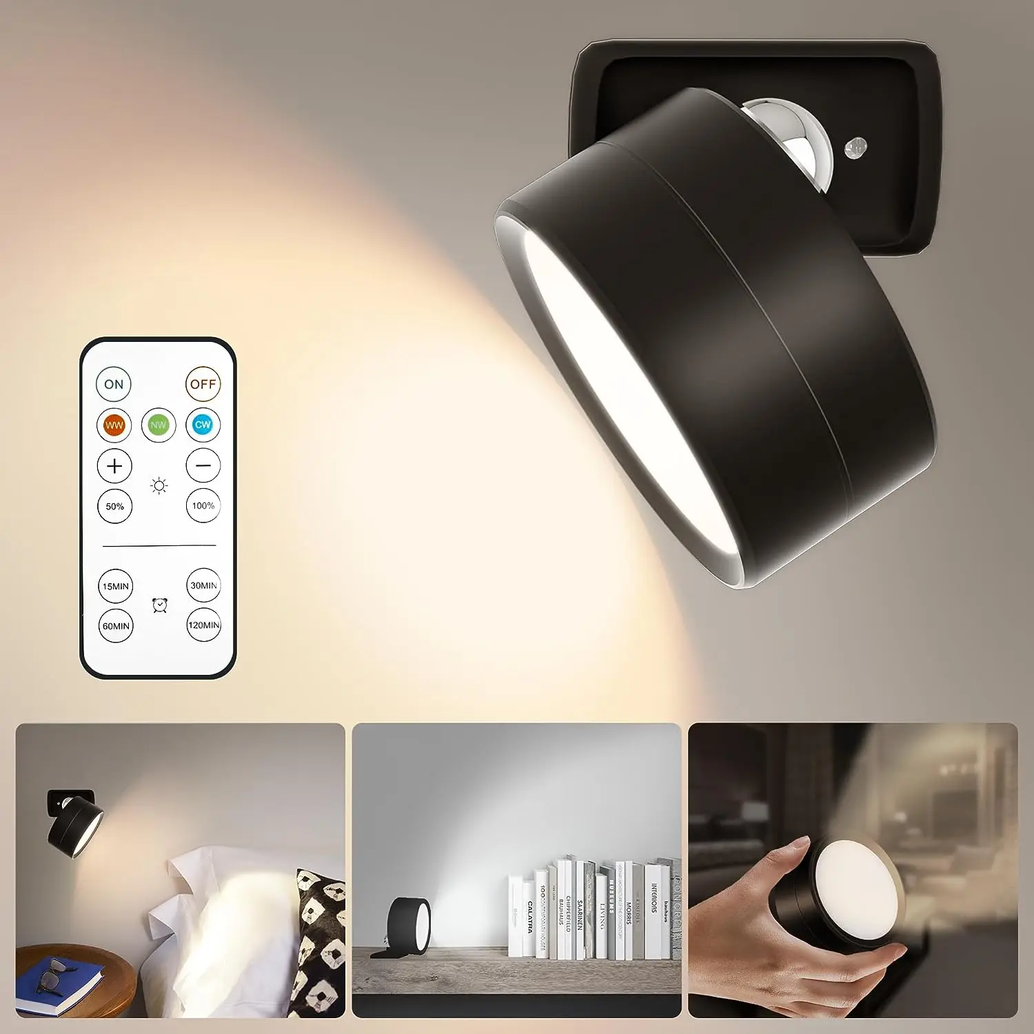 磁気LEDウォールライト ナイト調光可能 磁気ピクチャーライ - Photography Lighting Wall のレビューと価格