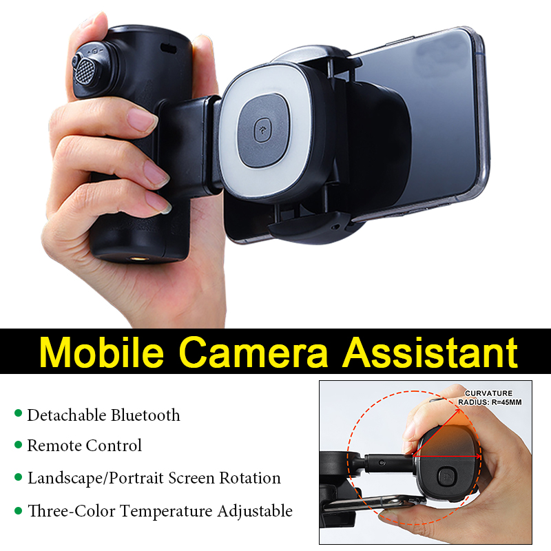 携帯電話用フィルライト、ポータブルハンドル付きモバイルカメラ - Photography Lighting Gear のレビューと価格
