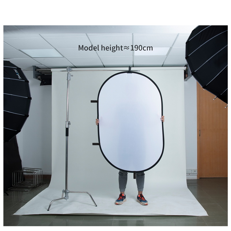 楕円形の折りたたみ式ソフトフォトライト,100x150cm, - Photography Lighting Board のレビューと価格