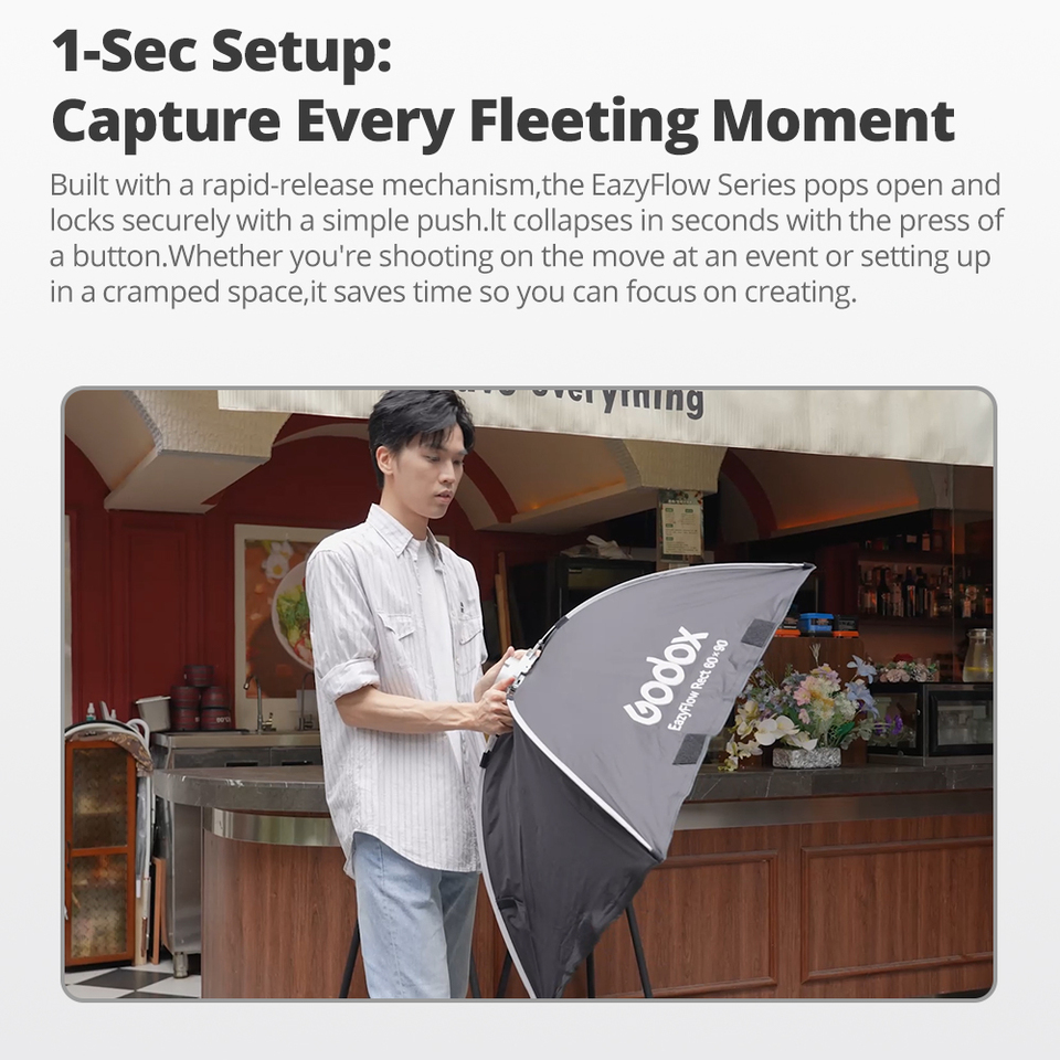 Godox EazyFlowシリーズ折りたたみ式ソフトボック - Photography Lighting With Flash のレビューと価格
