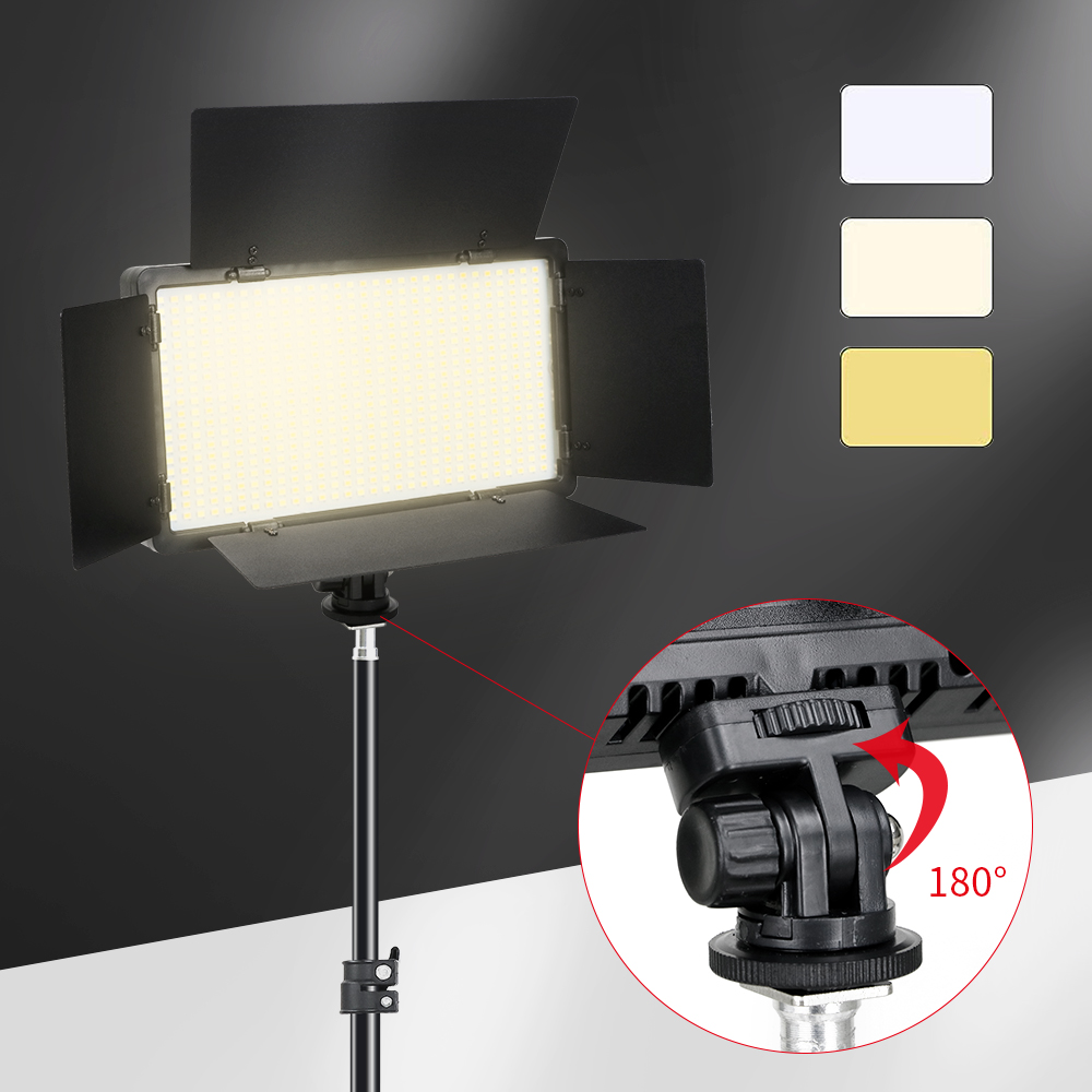 Ledスタジオライト,40w,3300k-5600k,ヨーロ - Photography Lighting Board のレビューと価格