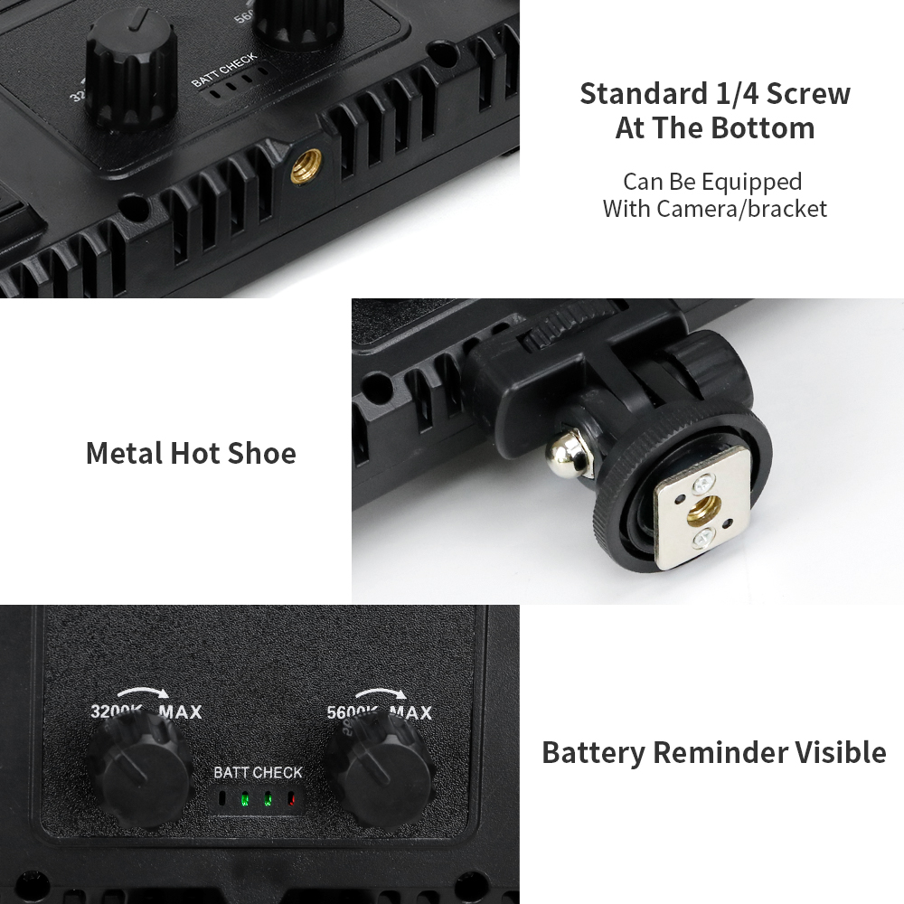 Ledスタジオライト,40w,3300k-5600k,ヨーロ - Photography Lighting Board のレビューと価格